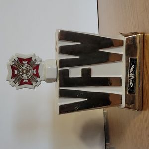 Vintage Veterans of Foreign Wars Decanter 1974